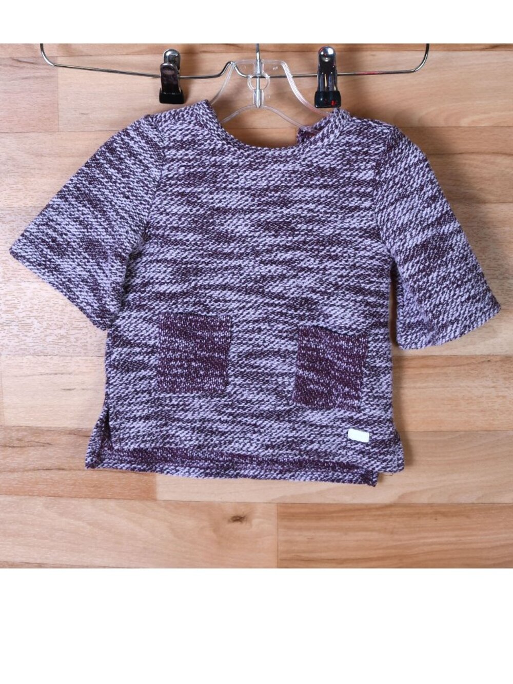 7 for all mankind shortsleeve sweater